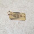 ID or Dog Tag Pendant in 9ct Gold