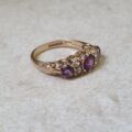 Amethyst Ring in 9ct Gold