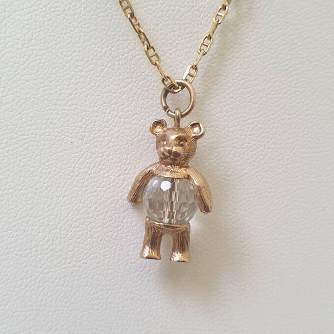 Teddy Bear in 9ct Gold