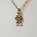 Cheery Clown Pendant in 9ct Gold