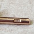 Old T Bar in 9ct Gold