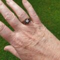 Sapphire and Diamond Ring in 9ct Gold