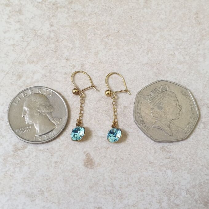 Drop Earrings in 9ct Gold