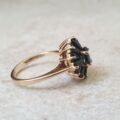 Sapphire Ballerina Ring in 9ct Gold