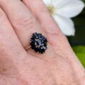Sapphire Ballerina Ring in 9ct Gold