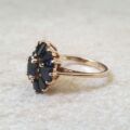 Sapphire Ballerina Ring in 9ct Gold