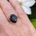 Sapphire Ballerina Ring in 9ct Gold