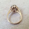Sapphire Ballerina Ring in 9ct Gold