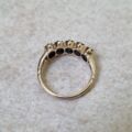 Five Stone Sapphire Ring in 9ct Gold