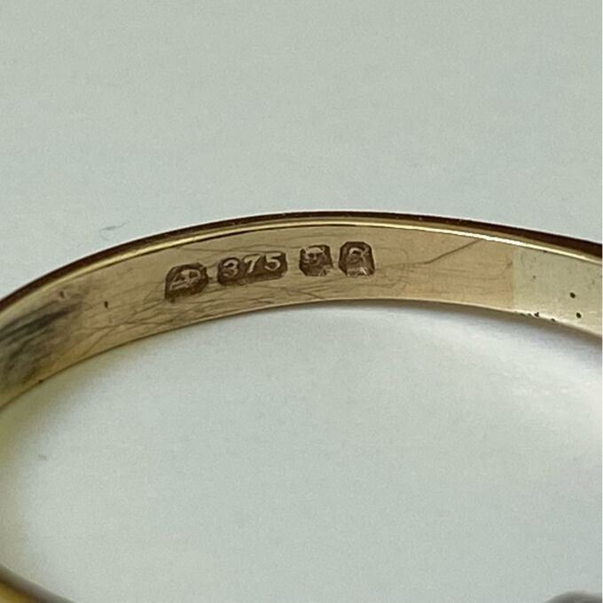 Diamond Half Eternity Ring in 9ct Gold