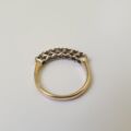 Diamond Half Eternity Ring in 9ct Gold