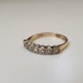 Diamond Half Eternity Ring in 9ct Gold
