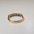 Diamond Half Eternity Ring in 9ct Gold