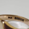 Plain Shield Signet Ring in 9ct Gold