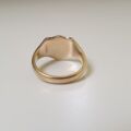 Plain Shield Signet Ring in 9ct Gold