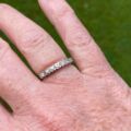 Diamond Half Eternity Ring in 9ct Gold