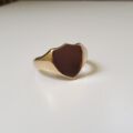 Plain Shield Signet Ring in 9ct Gold