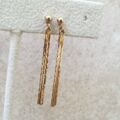 Tassel Drop Earrings with Screw Back Fastenings in 9ct Gold
