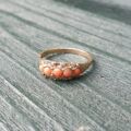 Coral Ring in 9ct Gold