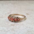 Coral Ring in 9ct Gold