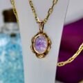 Amethyst Pendant in 9ct Gold