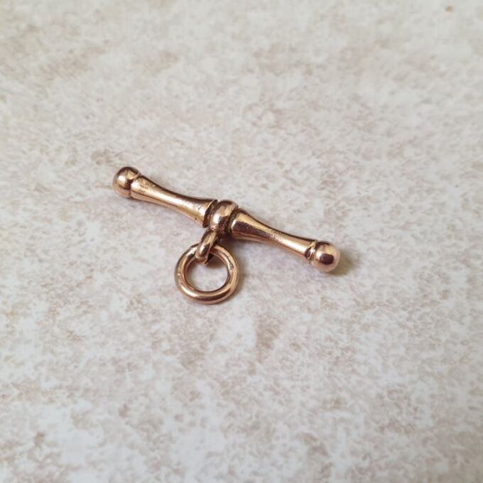 Albert or T Bar in 9ct Rose Gold