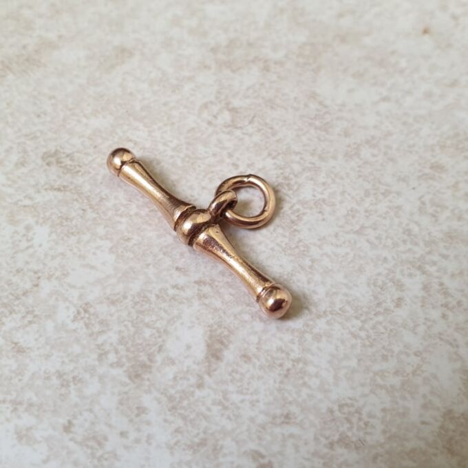 Albert or T Bar in 9ct Rose Gold