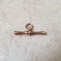 Albert or T Bar in 9ct Rose Gold