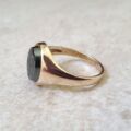Hematite Centurion Signet Ring in 9ct Gold