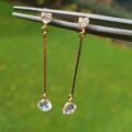 Chain Drop Earrings in 18ct Gold