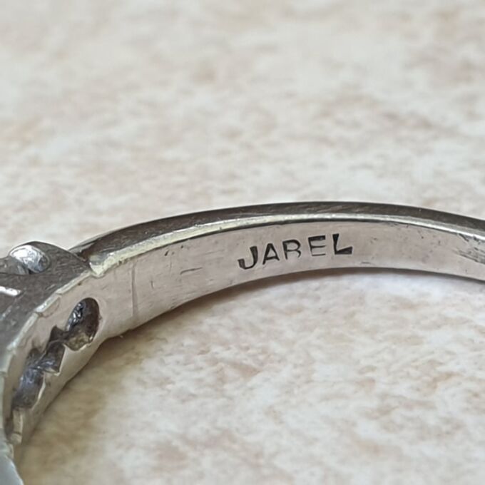 Five Stone Diamond Ring in Platinum