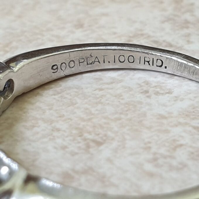 Five Stone Diamond Ring in Platinum