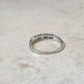 Five Stone Diamond Ring in Platinum