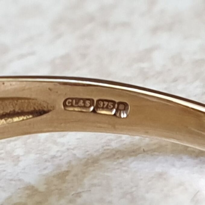 Hematite Centurion Signet Ring in 9ct Gold