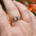 Antique Five Stone Ring in 18ct Gold
