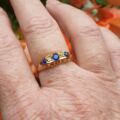 Antique Five Stone Ring in 18ct Gold