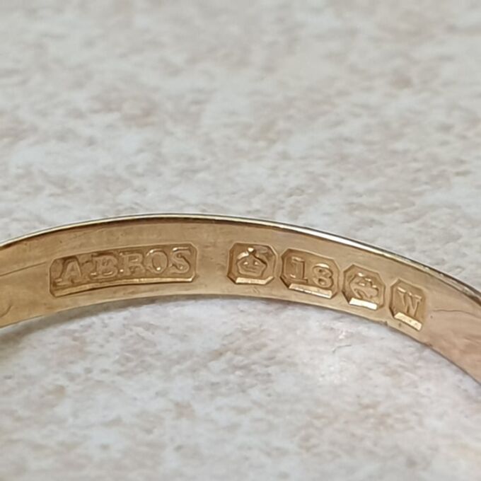 Antique Five Stone Ring in 18ct Gold