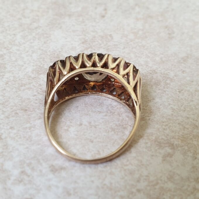 Quartz Ring in 9ct Gold