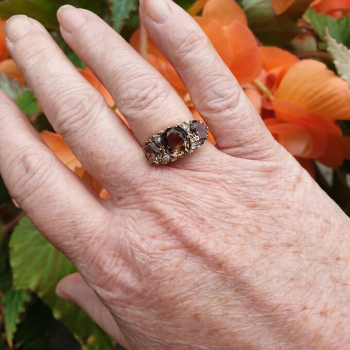 Quartz Ring in 9ct Gold