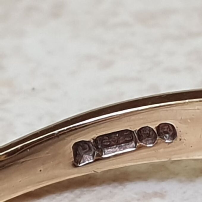 Smoky Quartz Solitaire Ring in 9ct Gold