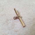 Plain T or Albert Bar in 9ct Yellow Gold