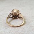 Smoky Quartz Solitaire Ring in 9ct Gold