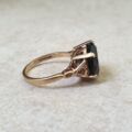 Smoky Quartz Ring in 9ct Gold