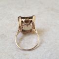 Solitaire Quartz Ring in 9ct Gold