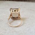 Solitaire Quartz Ring in 9ct Gold