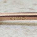 Antique Albert or T Bar Pendant in 9ct Rose Gold