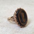 Tigers Eye Cameo Ring in 9ct Gold
