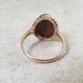 Tigers Eye Cabochon Ring in 9ct Gold