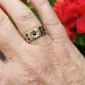 Seven stone Sapphire Ring in 9ct Gold