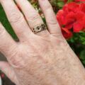 Seven stone Sapphire Ring in 9ct Gold